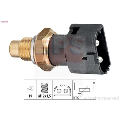 Imagem de EPS 1.830.109 Sensor da Temperatura do Líquido de Refrigeração Made in Italy OE Equivalent VOLVO: 740 Sedan, 960 I Carrinha