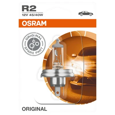 Imagem de OSRAM 64183 01B Lâmpada, farol de longo alcance R2 (Bilux) 12V 45/40W 3200K Halogéneo LADA: Niva, RENAULT: 4 Carrinha, Van, 9 Sedan