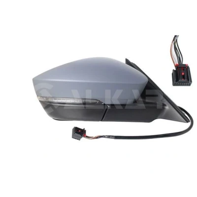 Imagem de Espelho retrovisor Alkar 9040693 à direita com subcapa elétrico aquecível, convexo para veículo volante esquerda