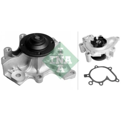 Imagem de INA 538 0280 10 Bomba de água para accionamento da correia trapezoidal estriada MAZDA: FAMILIA 6, MX 626 IV Hatchback