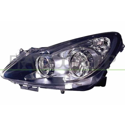 Imagem de PRASCO OP0344914 Farol Principal esquerda H7, H1 preto sem motor de regulação do alcance dos faróis OPEL: Corsa D Hatchback