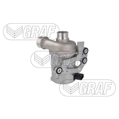 Imagem de GRAF PA1513 Bomba de água electro hidráulico para accionamento da correia trapezoidal estriada BMW: 5 Touring, Sedan, 7