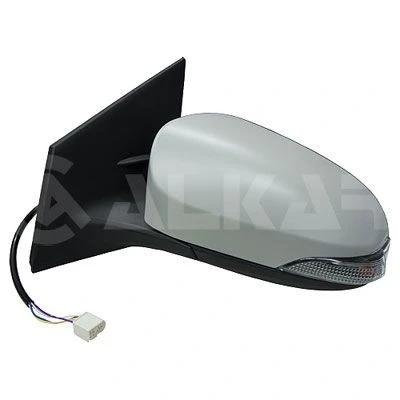 Imagem de Espelho retrovisor Alkar 6144279 à direita com subcapa elétrico aquecível, dobrável electricamente, convexo para veículo volante esquerda