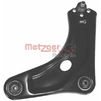 Imagem de METZGER 58061501 Braço de suspensão com articulação suspensão/guia, apoio borracha Eixo dianteiro, lado esquerdo transversal