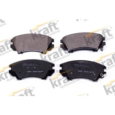 Imagem de KRAFT 6001672 Jogo de pastilhas para travão disco Eixo dianteiro com avisador sonoro desgaste OPEL: Insignia A Sports Tourer, Astra J Hatchback