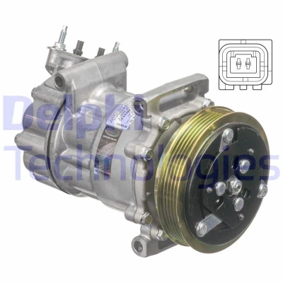 Imagem de DELPHI CS20538 compressor 6V12 PAG 46 com óleo de MINI: Hatchback