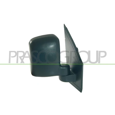 Imagem de espelho retrovisor Prasco FD9307303 à direita preto elétrico aquecível, ajustável pelo interior, com grande angular, convexo