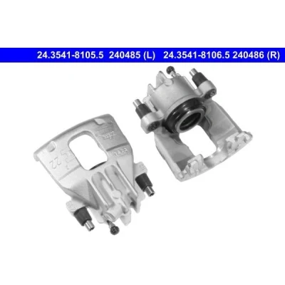 Imagem de ATE 24.3541 8106.5 Pinça de travão sem suporte FORD: Focus Mk1 Hatchback, Van / Carrinha, Carrinha