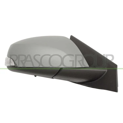 Imagem de Espelho retrovisor Prasco RN0867323 à direita com subcapa elétrico aquecível, dobrável electricamente, tom azul, convexo RENAULT: LAGUNA 3 Grandtour