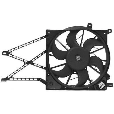 Imagem de VAN WEZEL 3742746 ventilador de radiador para veículos com ar condicionado 387 estrutura do (caixilho) motor elétrico