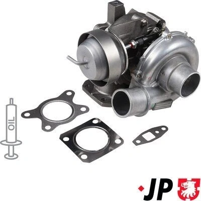 Imagem de JP GROUP 1517400800 Turbocompressor accionado pelos gases de escape incl. Kit juntas
