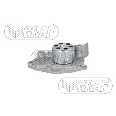 Imagem de GRAF PA1097 Bomba de água com junta, rolamento radial mecânico Chapa aço 52 para accionamento da correia dentada RENAULT: MEGANE 2 Kombi