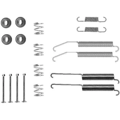 Imagem de TEXTAR 97031400 Kit de acessórios, maxilas do travão MITSUBISHI: L200 III Pick up, / Strakar IV up