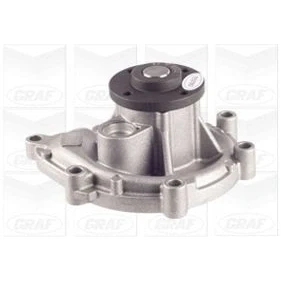 Imagem de GRAF PA1111 Bomba de água com junta mecânico Chapa aço para accionamento da correia trapezoidal estriada VOLVO: S80 II, XC90 I