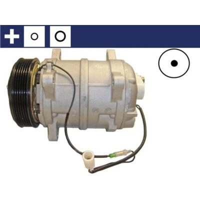 Imagem de MAHLE ORIGINAL ACP 800 000S Compressor DKS15CH 12 PAG 46 R 134a com retentor VOLVO: S70, S80 I, XC70 I Cross Country