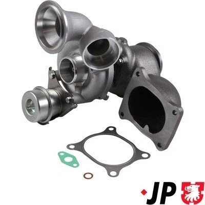 Imagem de JP GROUP 1317407900 Turbocompressor accionado pelos gases de escape, Carga regulada 2 níveis com juntas