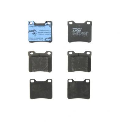 Imagem de TRW COTEC GDB1276 Jogo de pastilhas para travão disco não preparado indicador aviso desgaste PEUGEOT: 406 Carrinha, Coupe, Sedan