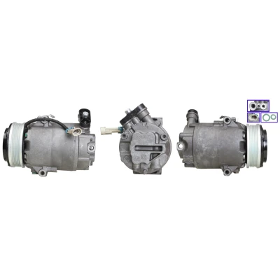 Imagem de ELSTOCK 51 0239 Compressor PAG 46 R 134a com juntas OPEL: Astra G CC, Caravan, Zafira A