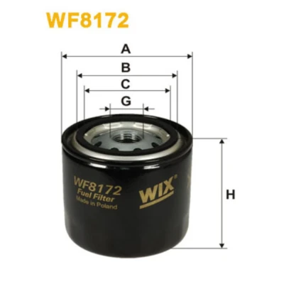 Imagem de Filtro combustível wix wf8172