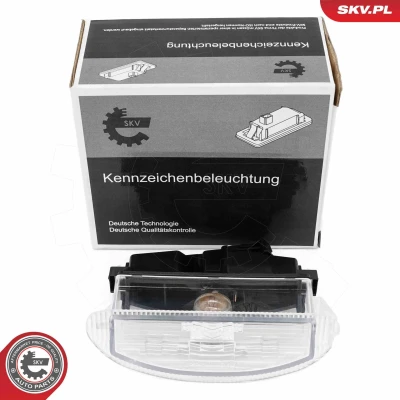 Imagem de Luz de chapa matrícula ESEN SKV 72SKV011