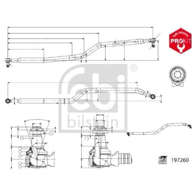 Imagem de Barra de direção FEBI BILSTEIN 197260