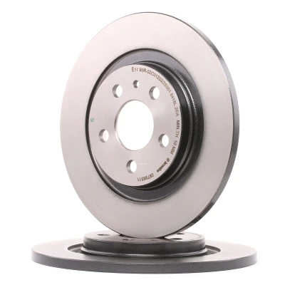 Imagem de BREMBO COATED DISC LINE 08.7955.11 Disco de travão 272 12 5 cheio revestido CITROËN: C8, PEUGEOT: 807