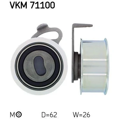 Imagem de SKF VKM 71100 Rolo tensor, correia dentada TOYOTA: Corolla VII Compact