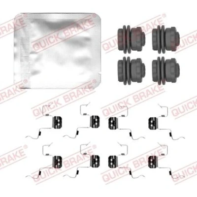 Imagem de QUICK BRAKE 109 0156 Kit de acessórios, pastilhas travão PEUGEOT: Partner III Van