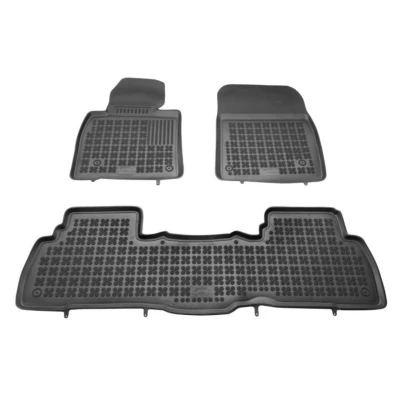 Imagem de REZAW PLAST 201413 Conjunto de tapete chão Borracha à frente e atrás preto TOYOTA: Land Cruiser 200