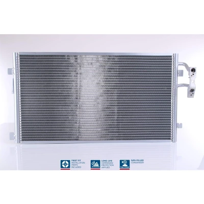 Imagem de NISSENS 940457 Condensador sem secador Alumínio 609 R 134a BMW: