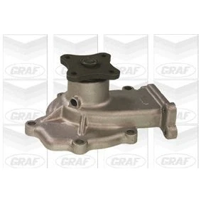 Imagem de GRAF PA493A Bomba de água sem junta mecânico Chapa aço para accionamento da correia trapezoidal estriada NISSAN: Primera Sedan
