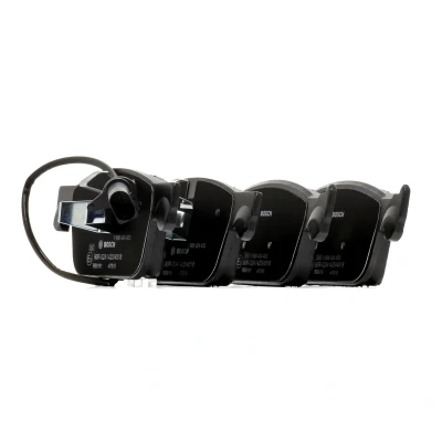 Imagem de BOSCH 0 986 424 433 Jogo de pastilhas para travão disco Baixo teor metálico com sensor desgaste integrado AUDI: A5 B9 Sportback, A4 Avant
