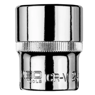 Imagem de NEO TOOLS 08 424 Chave de caixa 1/2 24 mm aço cromo vanádio Sextavado