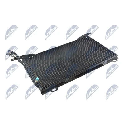 Imagem de NTY CCS ME 012 Condensador sem secador Alumínio 614mm MERCEDES BENZ: Classe E Sedan