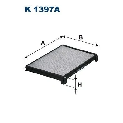 Imagem de FILTRON K 1397A Filtro, ar do habitáculo Filtro de carvão ativado 341 244 41,5