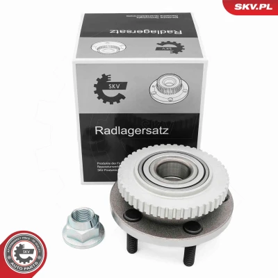 Imagem de ESEN SKV 29SKV700 Kit de rolamento roda Eixo dianteiro, lado esquerdo, direito com sensor do ABS integrado 135,7mm