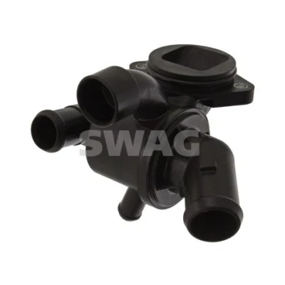 Imagem de SWAG 20 93 9224 Termóstato, líquido de refrigeração 92 com retentor VOLKSWAGEN: Golf 6, Caddy 3, AUDI: A3 Hatchback, A1 Sportback