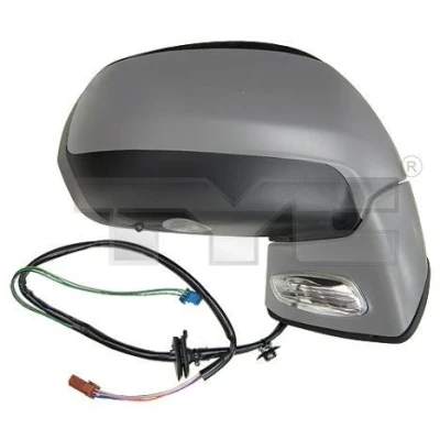 Imagem de Espelho retrovisor Tyc 305 0123 à direita com subcapa para regulação eléctrica dos espelhos, sensor de temeperatura, convexo, aquecível