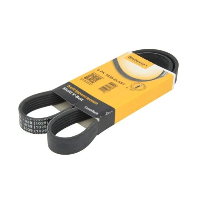 Imagem de CONTITECH 6PK1039 ELAST Correia trapezoidal estriada 1039 6 Ferramenta especial para a montagem não necessária