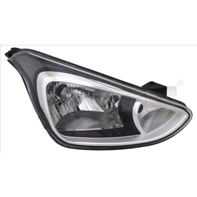 Imagem de TYC 20 17385 05 2 Farol Principal à direita H7/H4 com luz de berma para circulação pela motor elétrico