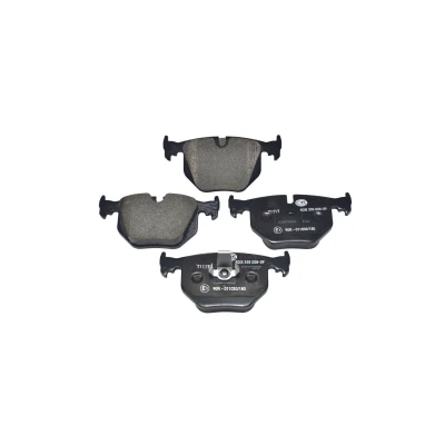 Imagem de HELLA 8DB 355 008 091 Jogo de pastilhas para travão disco preparado indicador aviso desgaste BMW: 5 Sedan, 3 Coupe, X5