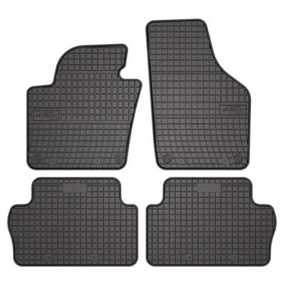 Imagem de FROGUM 0405 Conjunto de tapete chão Borracha à frente e atrás 4 preto medida SEAT: Alhambra II, VOLKSWAGEN: Sharan II