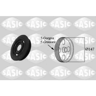 Imagem de SASIC 2156009 Polia da Cambota 147 OPEL: Astra H Caravan, G CC, Caravan