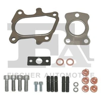 Imagem de FA1 KT210045 Kit de montagem, turbocompressor PEUGEOT: 307 Carrinha, 206 Hatchback, CITROËN: Xsara Coupe, Carrinha