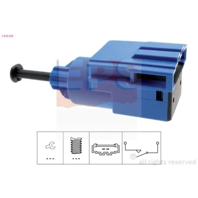 Imagem de EPS 1.810.220 Interruptor, comando da embraiagem (regulador velocidade) Made in Italy OE Equivalent SEAT: Toledo 2 Limousine, Ibiza 3 endado,