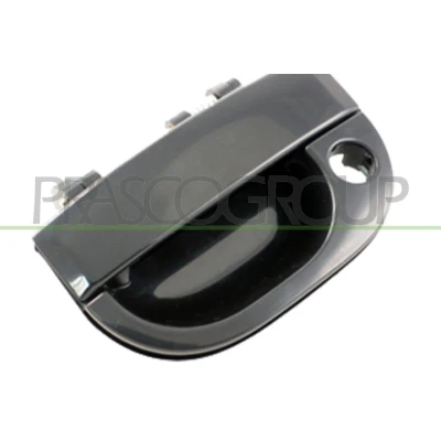 Imagem de PRASCO HN9228102 Puxadores de porta exterior, traseira esquerda com buraco da fechadura preto liso para correr HYUNDAI: H 1 / Starex MPV