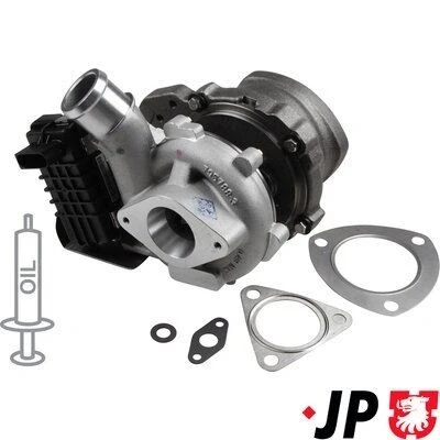 Imagem de JP GROUP 1517400700 Turbocompressor accionado pelos gases de escape incl. Kit juntas FORD: Transit Mk6 Van, Tourneo