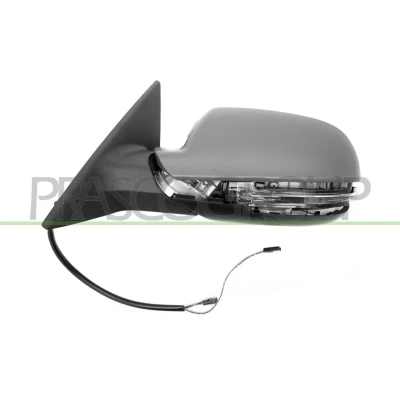 Imagem de Espelho retrovisor Prasco AD6237316P esquerda com subcapa elétrico aquecível, sem cor, não esférico