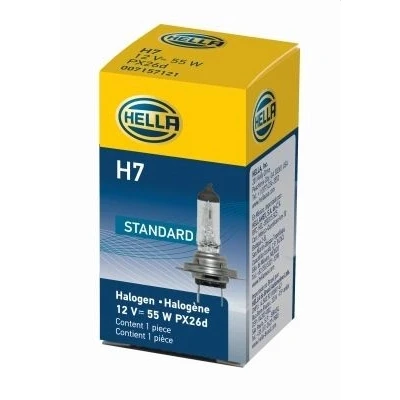 Imagem de HELLA 8GH 178 555 011 Lâmpada, farol de longo alcance H7 12V 55W Halogéneo BMW: 3 Touring, 1 Hatchback, 5 AUDI: A4 B8 Avant, A3 Sportback