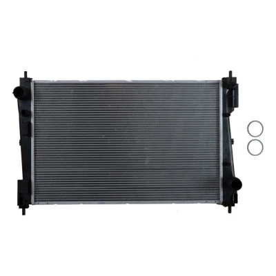 Imagem de NRF EASY FIT 54752 Radiador, arrefecimento do motor Alumínio 620 395 27 com retentor Aletas de refrigeração soldadas OPEL: Corsa D Hatchback
